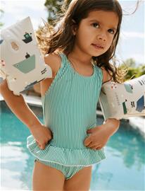 Liewood Amara Stripe Swimsuit - Green - 140