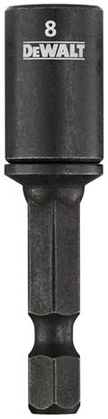 Dewalt 8 mm magneettikanta, iskuvalmius, 75 mm