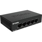5-porttinen Gigabit-kytkin - Metalliset, muoviset liittimet - DLINK - DGS-105GLE