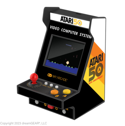 My Arcade Nano Player Atari, retropelikonsoli