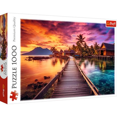 Trefl Pappussel Trefl 1000 Bitar Paradise Island - Multi/patterned - ONE SIZE