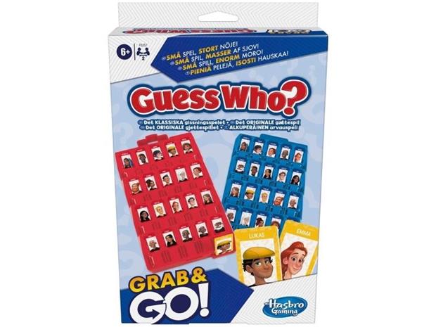 Hasbro Gaming Arvaa Kuka matkapeli