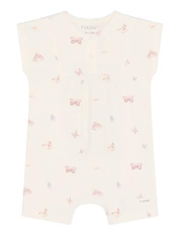 Fixoni Romper Ss - Cream - 92