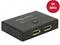 Delock DisplayPort 2 - 1 Switch bidirectional 4K 60 Hz – kuva 5