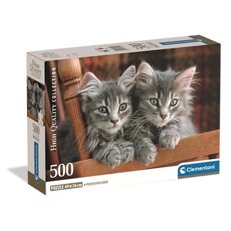 Clementoni Jigsaw Puzzle Kittens 500 pcs. Lattia