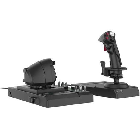 Hori HOTAS Flight Control System & Mount for PC, kaasukahva/sauvaohjain