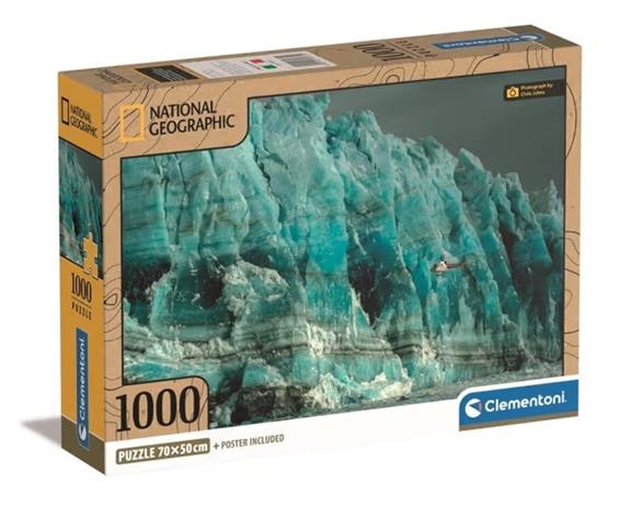CLEMENTONI puzzle Hubbard Glacier, 1000pcs., 39731