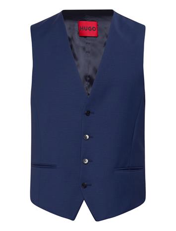 HUGO Vinm204 Designers Waistcoats Blue HUGO