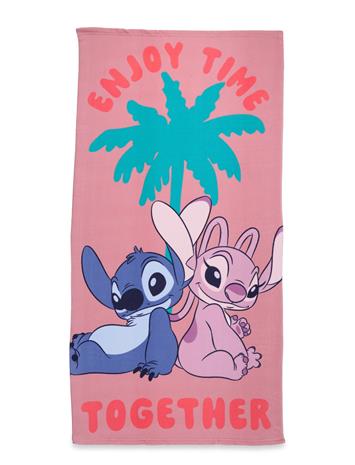 Lilo & Stitch Towel - Pink - ONE SIZE