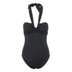 Seafolly S.collective Halter Bandeau One Piece - Black - 44