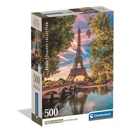 Clementoni Along the Seine 500p palapeli (Compact Box)