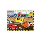Melissa & Doug Wooden Chunky Puzzle Construction Puu