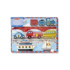 Melissa & Doug Wooden Chunky Puzzle Vehicles Puu