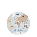 OYOY MINI The World Puzzle - Blue - Ø 60 cm