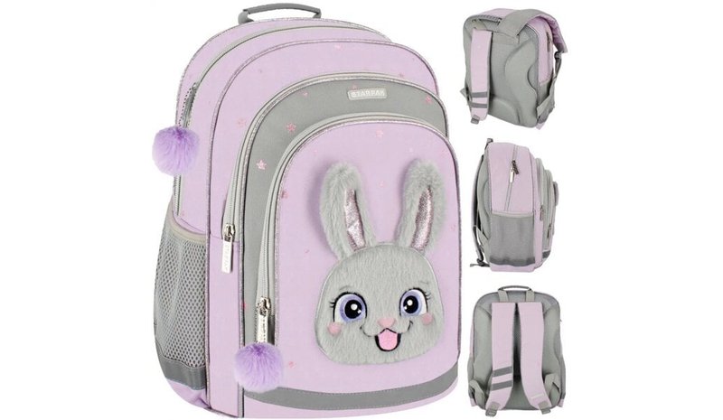 Starpak koulureppu „Rabbit Lila“