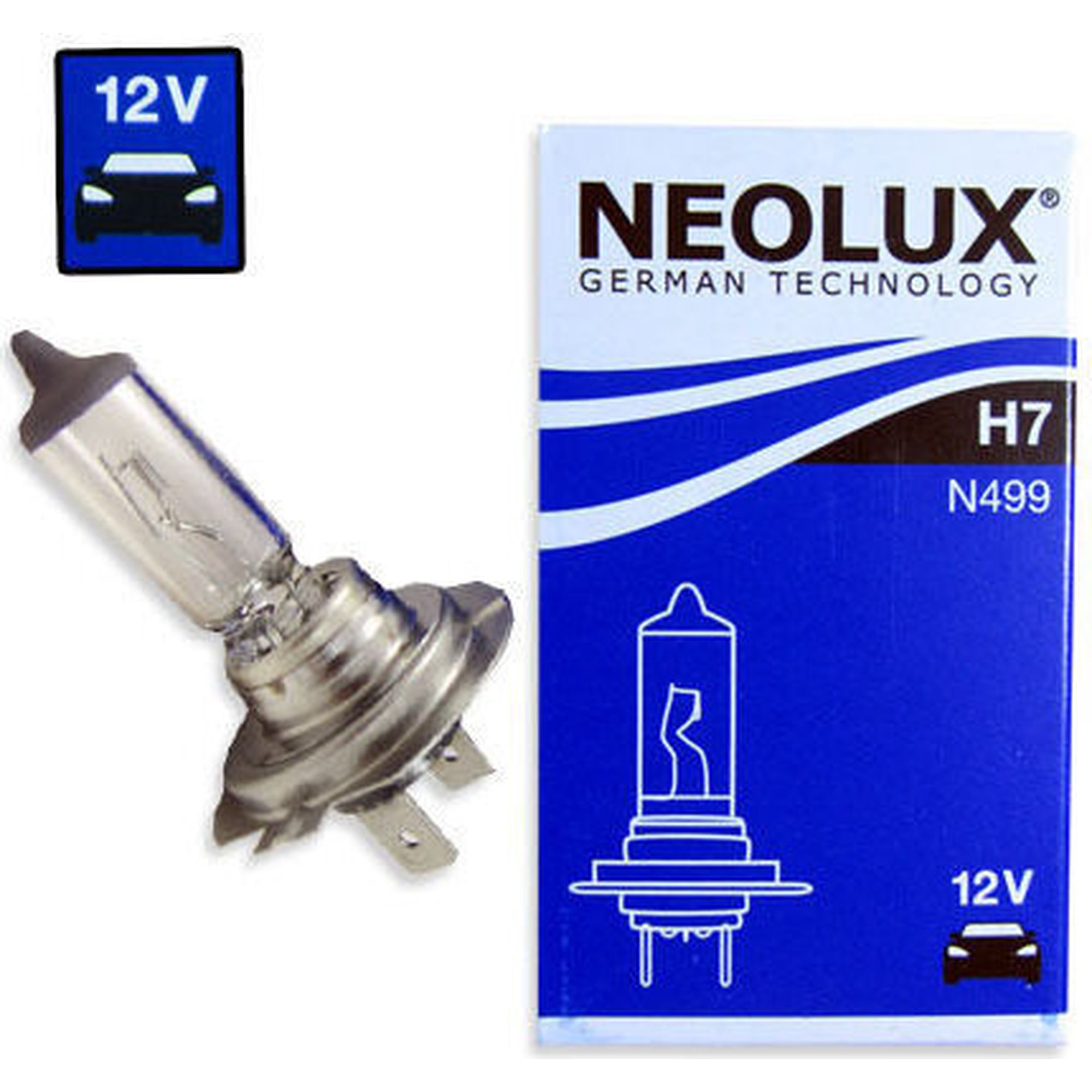 Neolux H7 auton polttimo, 55W, x 1vnt.