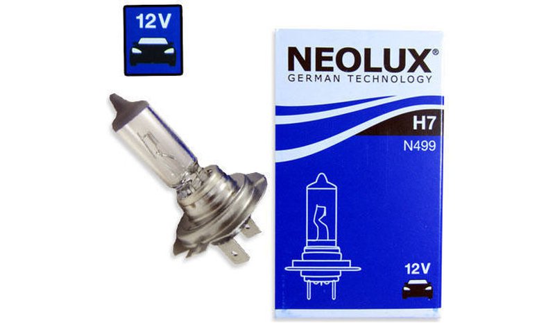 Neolux H7 auton polttimo, 55W, x 1vnt.