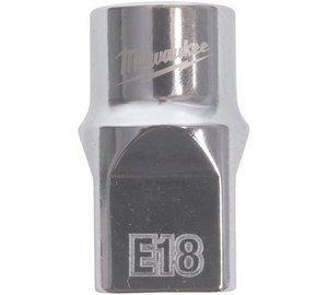 Milwaukee 4932500315 Hylsy Â½â€³ E-Torx Â½â€³ E12 Torx