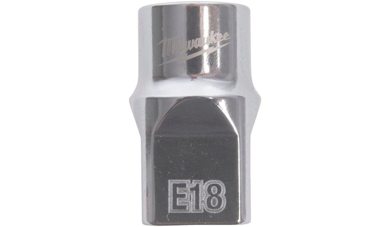 Milwaukee 4932500315 Hylsy Â½â€³ E-Torx Â½â€³ E12 Torx