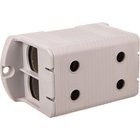 Ergom Zjun 1-kiskoliitin, 2x150 mm², harmaa