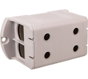 Ergom Zjun 1-kiskoliitin, 2x150 mm², harmaa