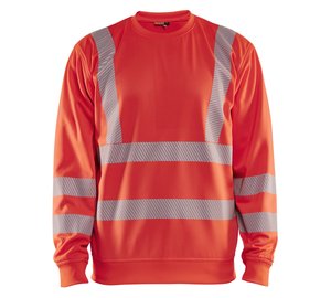 Blä¥kläder 356225385500XL Collegepaita huomioväri, punainen Punainen