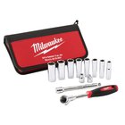 Milwaukee 4932501196 Hylsysarja â…œâ€³, 12-osainen
