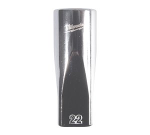 Milwaukee 4932498829 Hylsy 1/2"", 12-kulmainen pitkä 1/2"", 22 mm