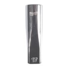 Milwaukee 4932498824 Hylsy 1/2"", 12-kulmainen pitkä 1/2"", 17 mm