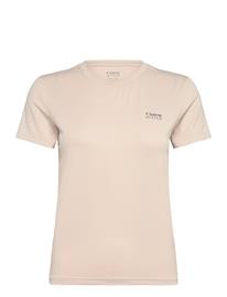 7 DAYS Active Womens Training Tee - Cream - L