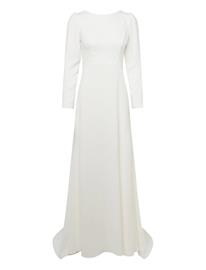 Malina Elize Open Back Gown - Cream - 44