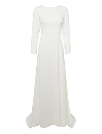 Malina Elize Open Back Gown - Cream - 44