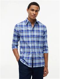Tommy Hilfiger Lw Oxford Multi Chk Rf Shirt - Blue - XXL
