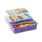 Hobby box purple with approx. 1700 parts (736574)
