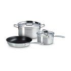 Le Creuset Le Creuset kattila- ja paistinpannusetti Ruostumatonta terästä, 3 osaa