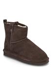 Bianco Biasnow Short Boot Suede - Brown - 38