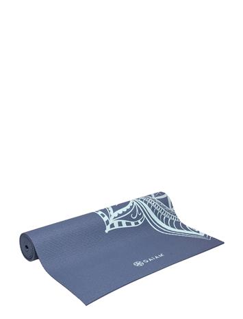 Gaiam Gaiam High Tide Point Yoga Mat 5Mm Classic Printed - Blue - ONE SIZE