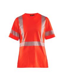 Blä¥kläder 333610135500XXL T-paita huomioväri, punainen XXL