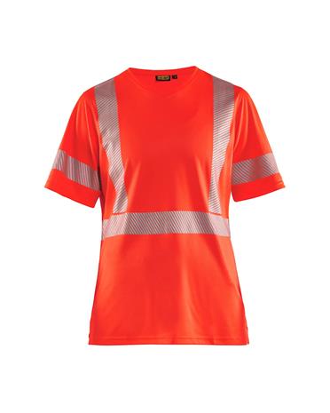 Blä¥kläder 333610135500XXL T-paita huomioväri, punainen XXL