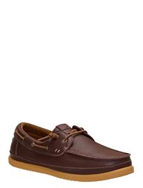 Hey Dude Harbor Lo Craft Leather - Brown - 45