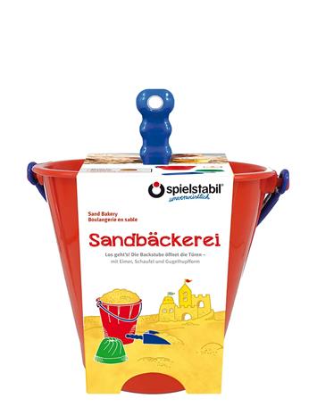 Spielstabil Sand Set - Bakery - Red - ONE SIZE