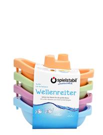 Spielstabil Boats 4 Pcs - Surfer Pastel - Orange - ONE SIZE