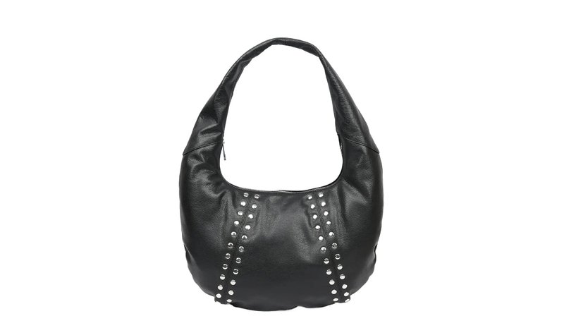 Nunoo Small Gabi Rivet Mountain Black - Black - ONE SIZE