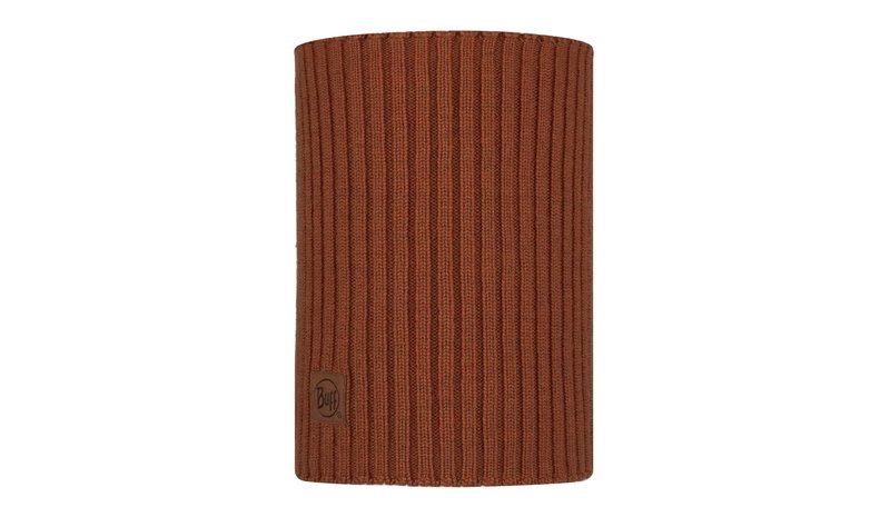 BUFF Knitted Neckwarmer Norval - Brown - ONE SIZE