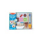 Melissa & Doug Wooden Magnetic Puzzle Playset Ice Cream Puu