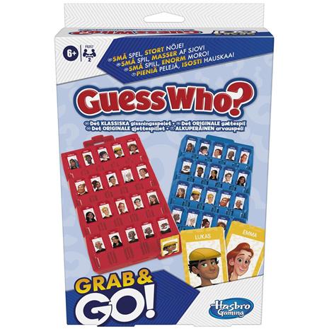 Hasbro Gaming Arvaa Kuka matkapeli