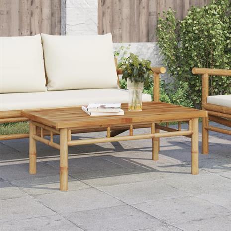 vidaXL Sohvapöytä 90x50x35 cm bambu