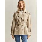 GANT Lightweight Short Trench Coat - Beige - XXL