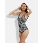 Panos Emporio Zebra Simi Swimsuit - Black - 46