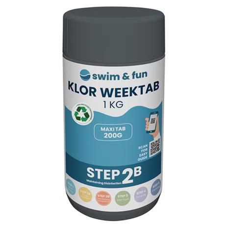 Weektab klor 1kg – kuva 3/6